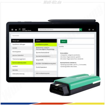 Hella Gutmann Tester / Diagnosegerät mega macs S 20 inkl. SDI Modul S2 und Tablet XL